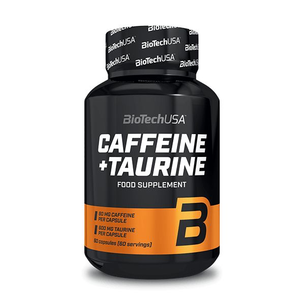 BioTech USA Caffeine + Taurine - 60 kapszula 0