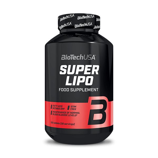 BioTech USA Super Lipo - 120 tabletta 0