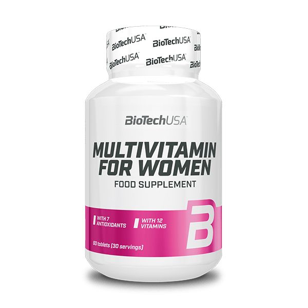 BioTech USA Multivitamin For Women tabletta - 60 db tabletta 0