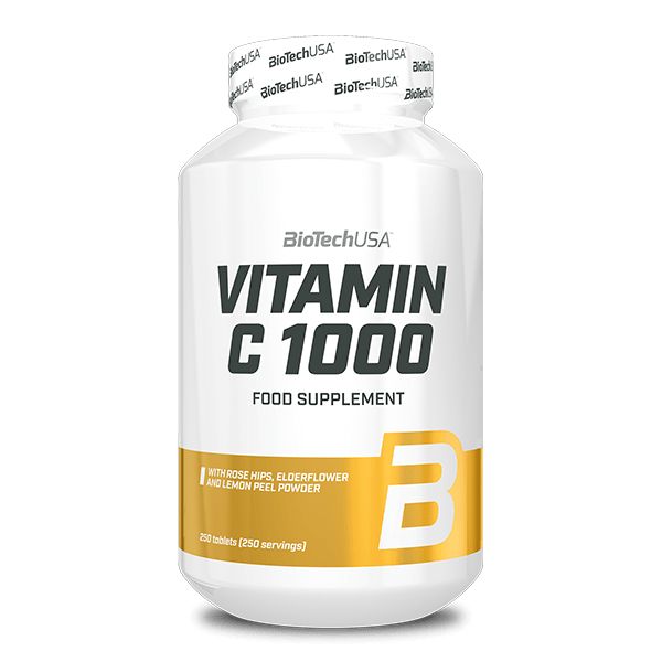 BioTech USA Vitamin C 1000 Bioflavonoids - 250 tabletta 0