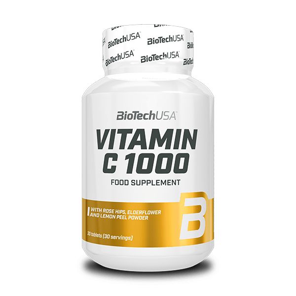 BioTech USA Vitamin C 1000 Bioflavonoids - 30 tabletta 0