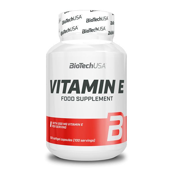 BioTech USA Vitamin E - 100 lágyzselatin kapszula 0