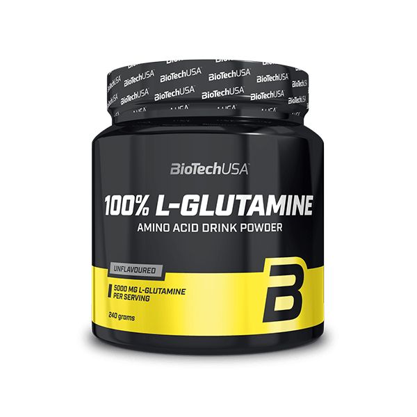 BioTech USA 100% L-Glutamine - 240 g 0