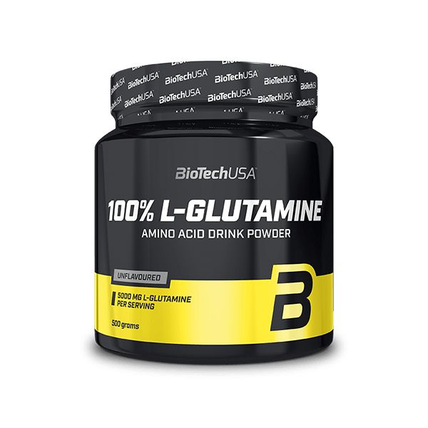 BioTech USA 100% L-Glutamine - 500 g 0