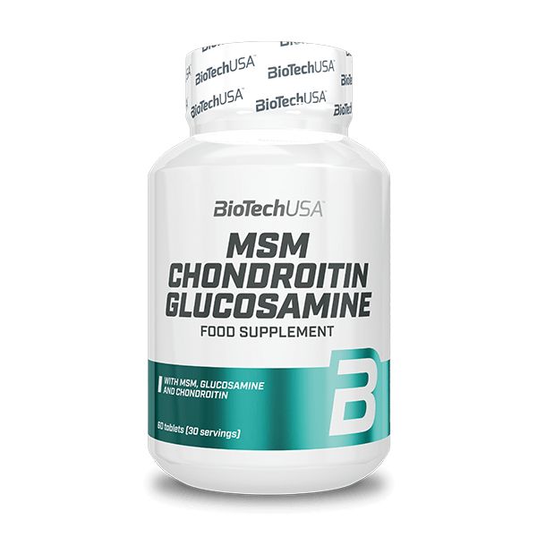 BioTech USA MSM Chondroitin Glucosamine - 60 tabletta 0