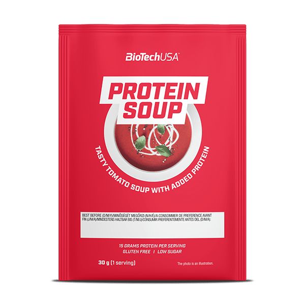 BioTech USA Protein Soup paradicsomlevespor - 30 g 0