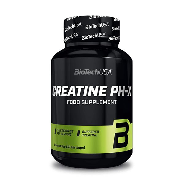 BioTech USA Creatine pH-X - 90 kapszula 0