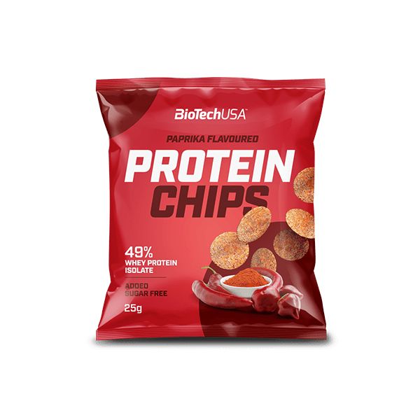 BioTech USA Protein Chips - paprika ízű 1