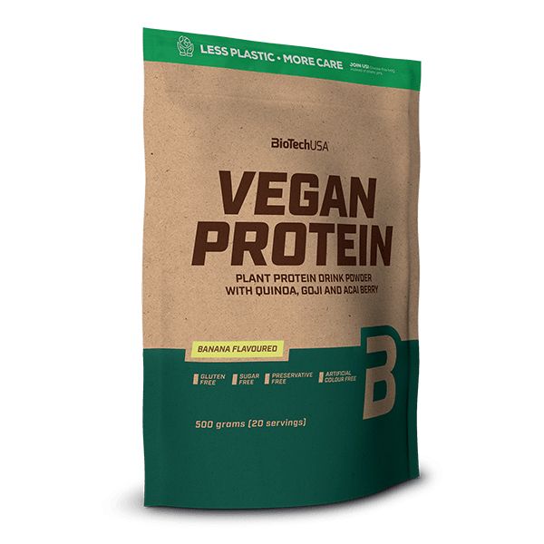 BioTech USA Vegan Protein, fehérje vegánoknak - 500 g 4