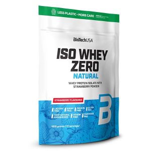 BioTech USA Iso Whey Zero Natural tejsavófehérje izolátum alapú italpor - 1816 g 3