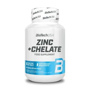 BioTech USA Zinc+Chelate - 60 tabletta 