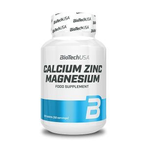 BioTech USA Calcium Zinc Magnesium - 100 tabletta 