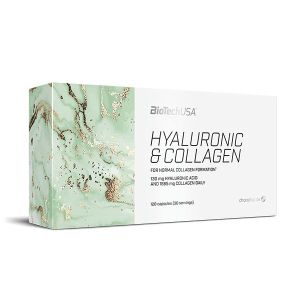 BioTech USA Hyaluronic & Collagen - 120 kapszula 