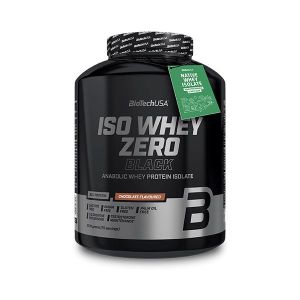 BioTech USA Iso Whey Zero Black tejsavófehérje-izolátum alapú italpor - 2270 g 