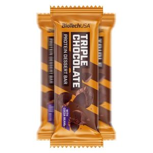 BioTech USA Protein Dessert Bar fehérjeszelet - 50g 4