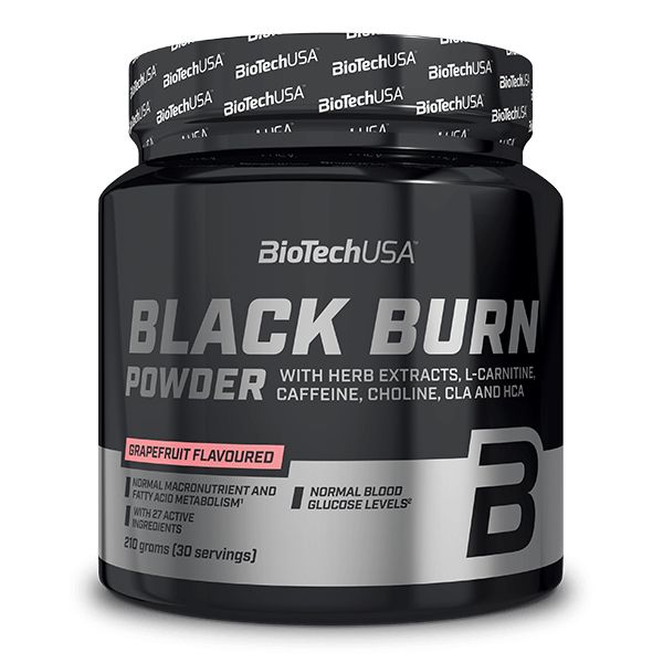 BioTech USA Black Burn italpor - 210 g 0