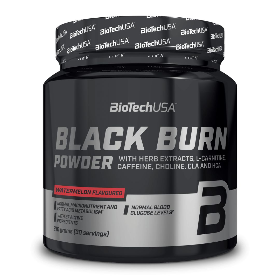 BioTech USA Black Burn italpor - 210 g 1