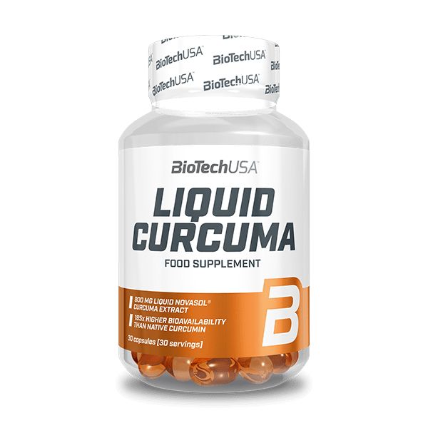 BioTech USA Liquid Curcuma - 30 db kapszula 0