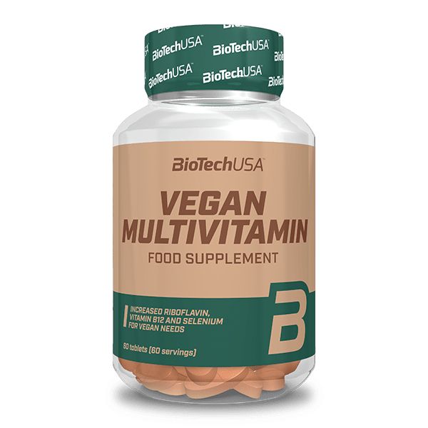 BioTech USA Vegan Multivitamin tabletta - 60 db tabletta 0