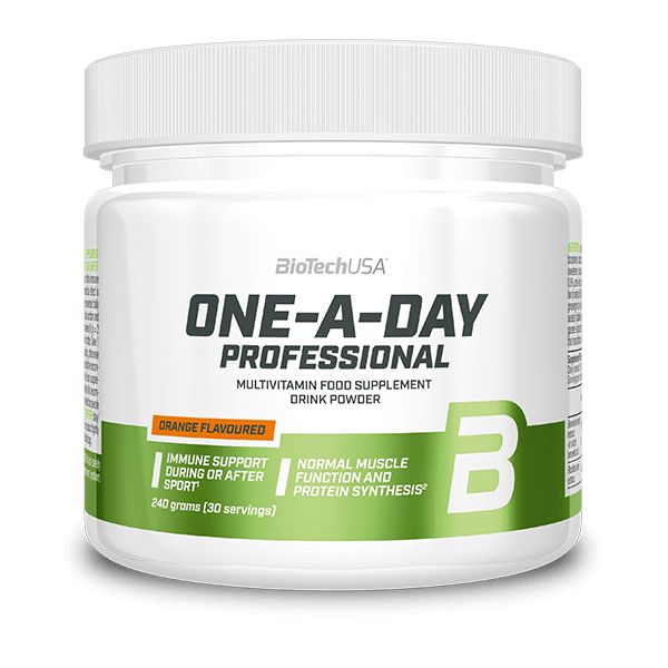 BioTech USA One-A-Day Professional étrend-kiegészítő italpor - 240 g 0