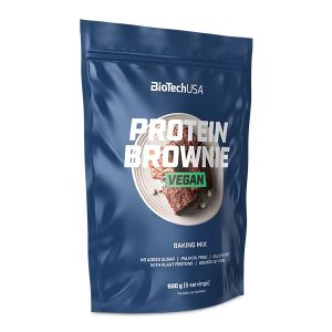 BioTech USA Vegan Protein Brownie alappor - 600 g 0